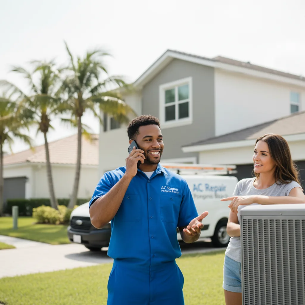 AC Repair Pompano Beach customer support in Blue Gap